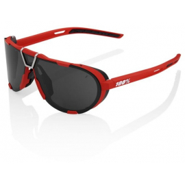 Glasses Westcraft - Soft Tact Red - Black Mirror Lens