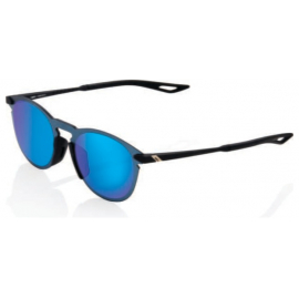 Legere Round - Soft Tact Black - Blue Multilayer Mirror Lens