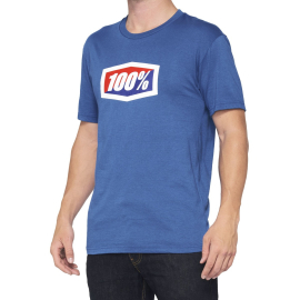 100% Official T-Shirt Blue M