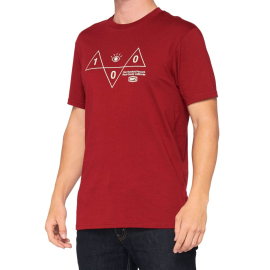 100% Vision T-Shirt Brick XL