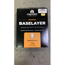 Megmeister Sleeveless Base Layer W/Drynamo Black L/XL