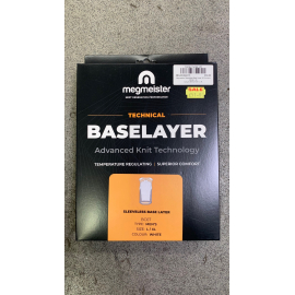 Megmeister Sleeveless Base Layer W/Drynamo White L/XL