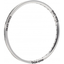 Box One Focus Front Rim Silver 28H 20 x 1 1/8