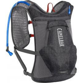 CAMELBAK CHASE BIKE VEST 8L WITH 2L RESERVOIR LIMITED EDITION HEATHER GREYRACING RED 8L
