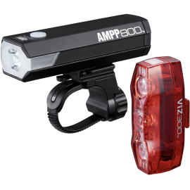AMPP 800  VIZ 300 BIKE LIGHT SET