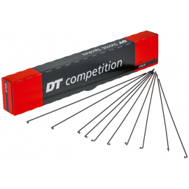 DT Swiss Competition black straight pull spokes 244-305mm pack of 8 Spline 