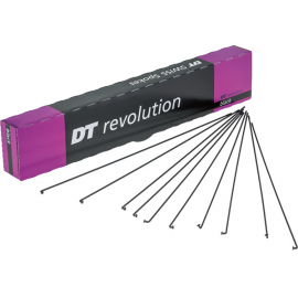 Revolution black spokes 14 / 17 g = 2 / 1.5 mm box 72, 248 mm