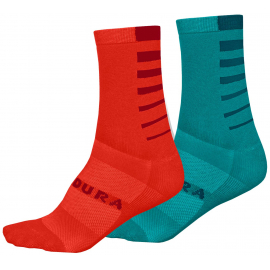 Women's Coolmax® Stripe Socks (Twin Pack)