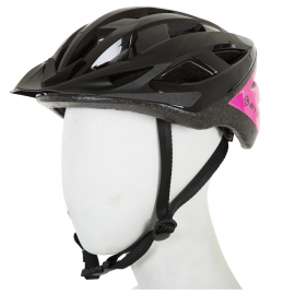 ETC L520 Adult Leisure Helmet Black/Pink 53cm-60cm