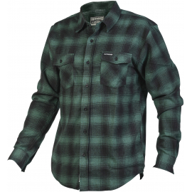 FASTHOUSE SATURDAY NIGHT SPECIAL FLANNEL SHIRT GREENBLACK