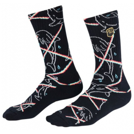 Chapter 18 Collection - Laser Dolphin Crew Socks - SM /MD