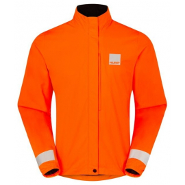 Strobe Men's Waterproof Jacket, Neon Orange - Small