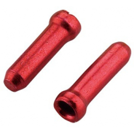 Cable End Tidy Brake Alloy Red (x500)