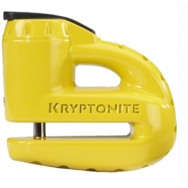 Keeper 5-S Disc Lock - with Reminder Cable - Yellow