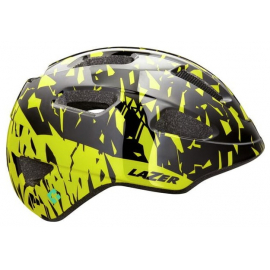 NutZ KinetiCore Helmet, Black Flash Yellow, Uni-Size  Youth