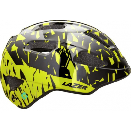 NutZ KinetiCore Helmet, Black Flash Yellow, Uni-Size  Youth