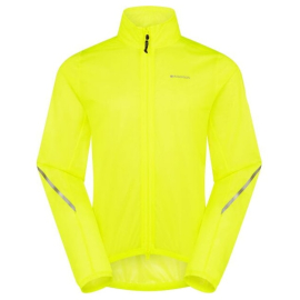 Flux 2L Ultra-Packable Waterproof Jacket, men's, hi-viz yellow - small
