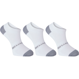 Freewheel coolmax low sock triple pack - white - small 36-39