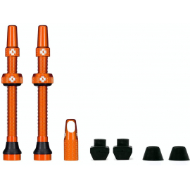 Tubeless Valve Kit 60mm/Orange