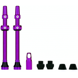 Muc-Off Tubeless Valve Kit 44mm/Purple