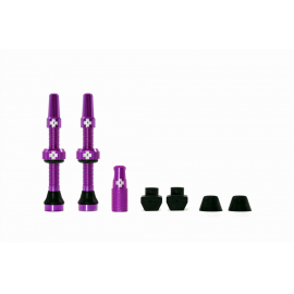 Muc-Off Tubeless Valve Kit 44mm/Purple