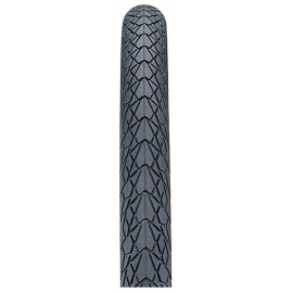 2 x 1 3/8 inch Mileater tyre with punture breaker and reflective, black