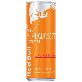 RED BULL ENERGY DRINK APRICOT EDITION 250ML 12 PACK  250ML