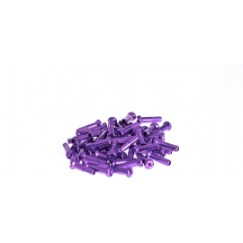 Salt Pro Spoke Nipples 16mm Purple 40pcs