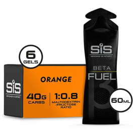 SiS Beta Fuel Energy Gel Orange tube - each