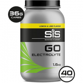 GO Electrolyte drink powder - 1.6 kg tub - lemon and lime