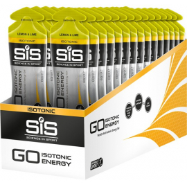 GO Isotonic Energy Gel - box of 30 gels - lemon / lime