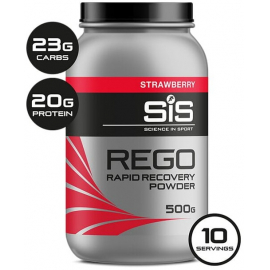 REGO Rapid Recovery drink powder - 500 g tub - strawberry