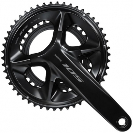 FC-R7100 105 double 12-speed chainset, HollowTech II 165 mm 50 / 34T, black