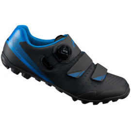 ME4 SPD Shoes, Black/Blue, Size 48