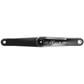 SRAM CRANK ARM ASSEMBLY FORCE D1 24MM BBSPIDERCHAINRINGS NOT INCLUDED GLOSS BLACK 1725MM