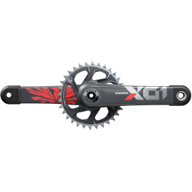 CRANKSET X01 EAGLE BOOST 148 DUB 12S W DIRECT MOUNT 32T XSYNC 2 CHAINRING DUB CUPSBEARINGS NOT INCLUDED C3  175MM