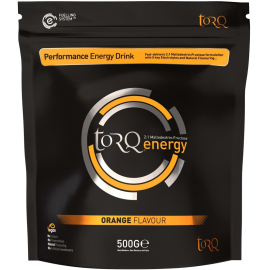TORQ NATURAL ENERGY DRINK 1 X 500G ORANGE