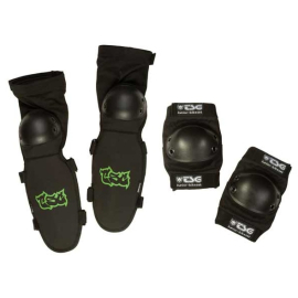 Junior-bikeset Great starter set for new bikers. Knee-shin and Elbow protection. One size: TXXS
