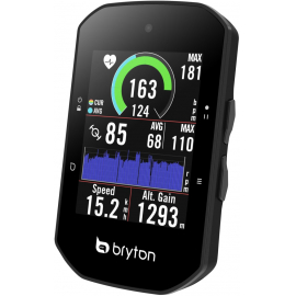 BRYTON S500T GPS CYCLE COMPUTER BUNDLE WITH SPEEDCADENCE  HEART RATE