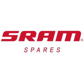 SRAM SPARE - CRANK CHAINRING BOLT KIT RED HIDDEN BOLT 5/ARM ALUMINIUM BLACK: