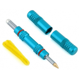 Racer Pro tubeless bicycle tyre repair kit - Turquoise