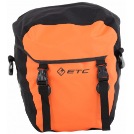 ETC Waterproof Pannier Large Bag Orange