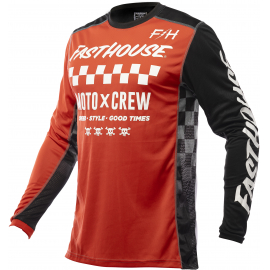 FASTHOUSE GRINDHOUSE ALPHA LONG SLEEVE JERSEY REDBLACK