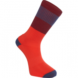 Alpine MTB sock  true red / ink navy small 36-39