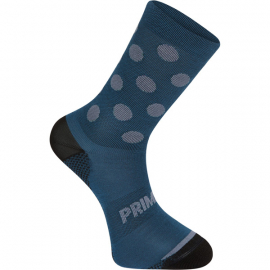 Explorer Primaloft extra long sock  polka navy haze / shale blue small 36-39