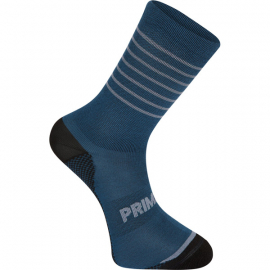 Explorer Primaloft extra long sock  stripe navy haze / shale blue small 36-39