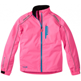 Protec youth waterproof jacket, knockout pink age 10 - 12