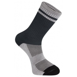 Roam extra long sock - grey / black - small 36-39