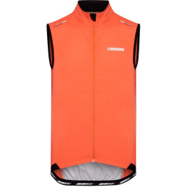 Sportive men's windproof gilet  chilli red small