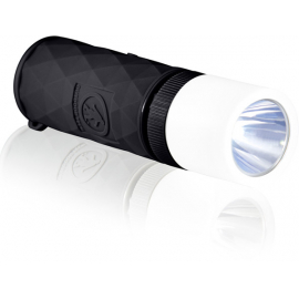 Buckshot Pro - Mini Wireless Speaker/Flashlight/Powebank - Black